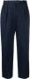 A.P.C. Broek met verhulde sluiting Blauw - Thumbnail 1
