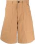 A.P.C. Melbourne katoenen canvas shorts Bruin - Thumbnail 1
