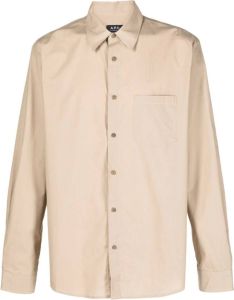 A.P.C. Button-up overhemd Beige