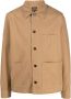 A.P.C. Katoenen shirtjack Bruin - Thumbnail 1