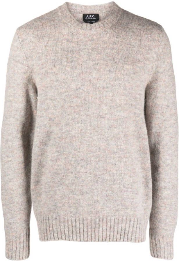 A.P.C. Trui van wolmix Beige