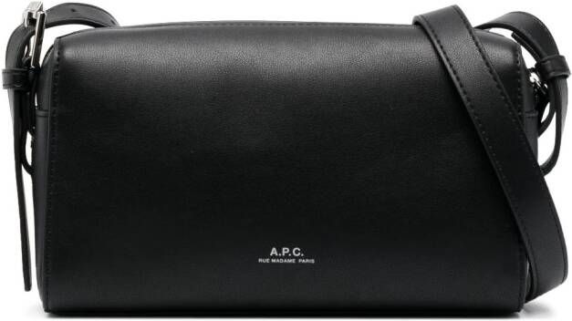 A.P.C. Crossbodytas met rits Zwart
