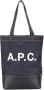 A.P.C. Draagtas met logoprint Blauw - Thumbnail 1