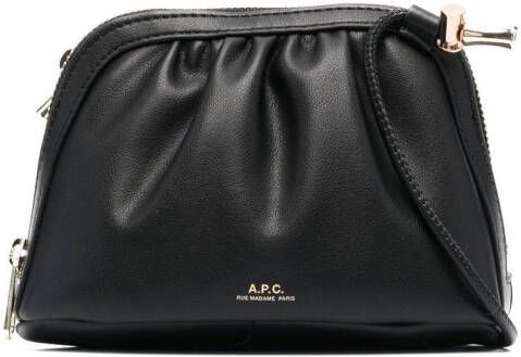 A.P.C. Ninon kleine crossbodytas Zwart