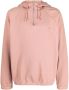 A.P.C. Hoodie met halve rits Roze - Thumbnail 1