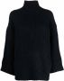 A.P.C. Gebreide coltrui Zwart - Thumbnail 1