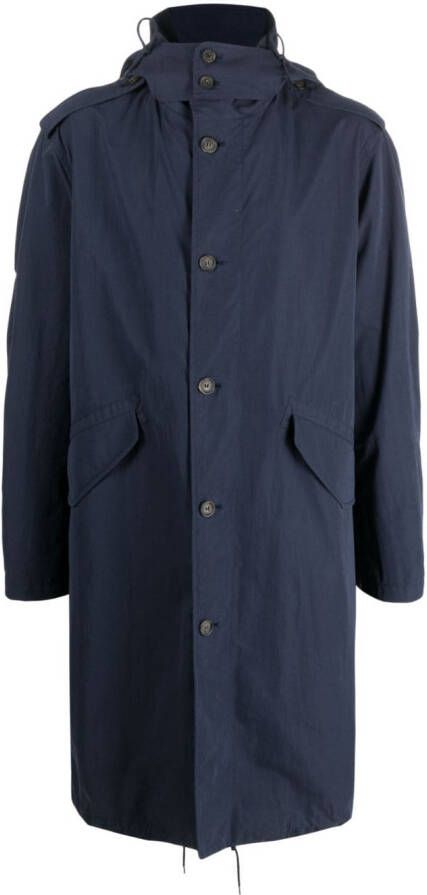 A.P.C. Gelaagde parka Blauw