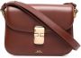 A.P.C. Grace kleine schoudertas Bruin - Thumbnail 1