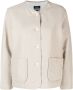 A.P.C. Jack met enkele rij knopen Beige - Thumbnail 1