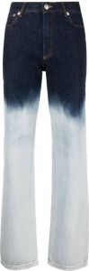 A.P.C. Jeans met ombré-effect Blauw