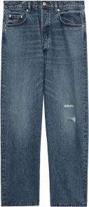 A.P.C. Jeans met toelopende pijpen Blauw
