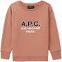 A.P.C. KIDS Katoenen sweater Roze - Thumbnail 1