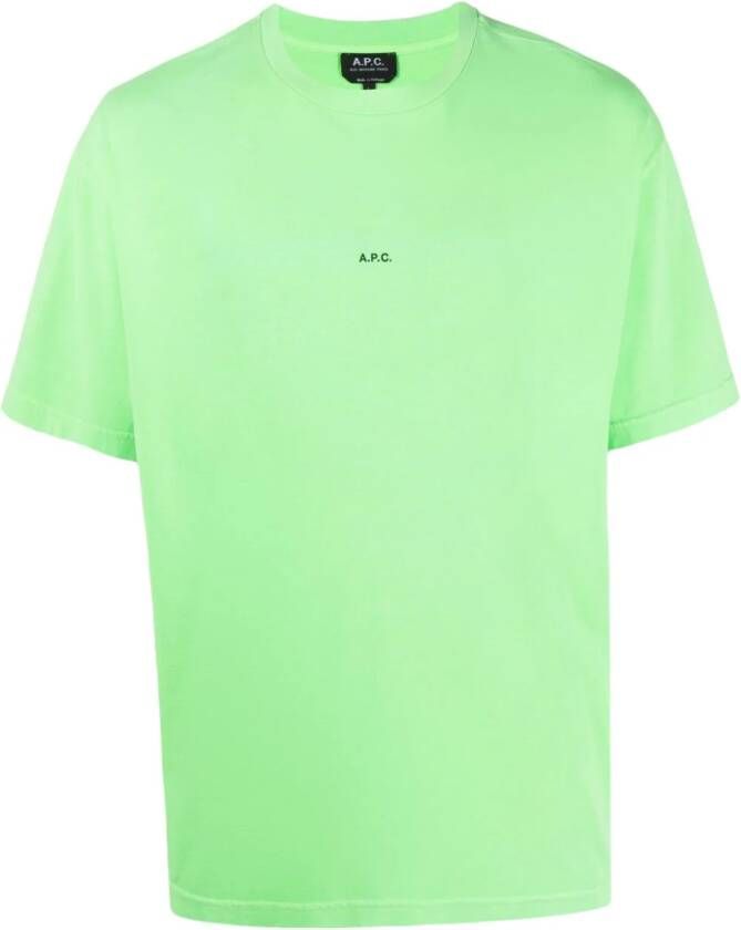 A.P.C. Kyle katoenen T-shirt Groen