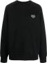 A.P.C. Milton sweater met geborduurd logo Zwart - Thumbnail 1
