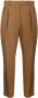 A.P.C. Cropped plooibroek Bruin - Thumbnail 1