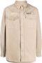 A.P.C. Shirtjack met logopatch Beige - Thumbnail 1