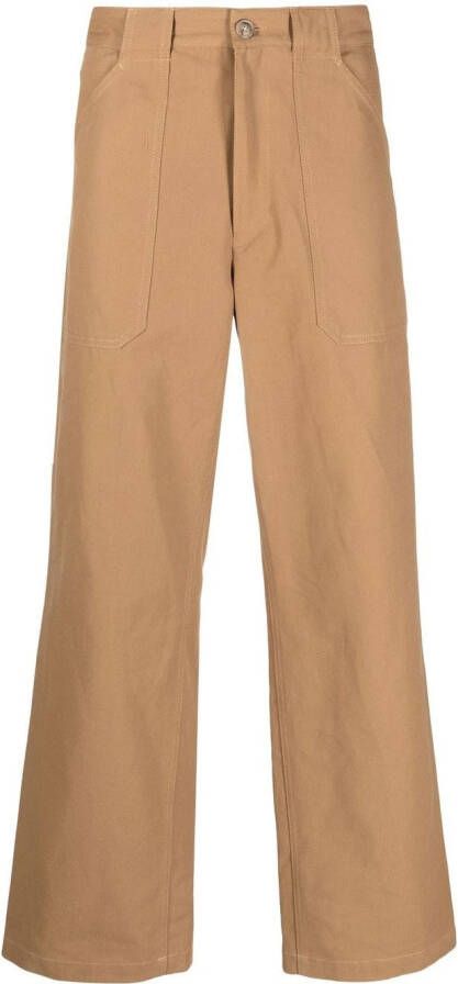 A.P.C. Straight broek Beige