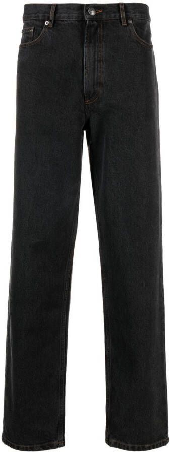 A.P.C. Straight jeans Zwart