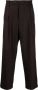 A.P.C. Renato straight broek Bruin - Thumbnail 1