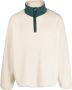 A.P.C. Sweater met logopatch Wit - Thumbnail 1