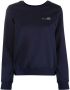 A.P.C. Sweater met logoprint Blauw - Thumbnail 1