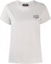 A.P.C. T-shirt met logoprint Beige - Thumbnail 1