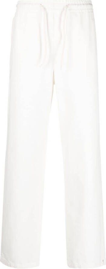 A.P.C. Trainingsbroek met wijde pijpen Wit