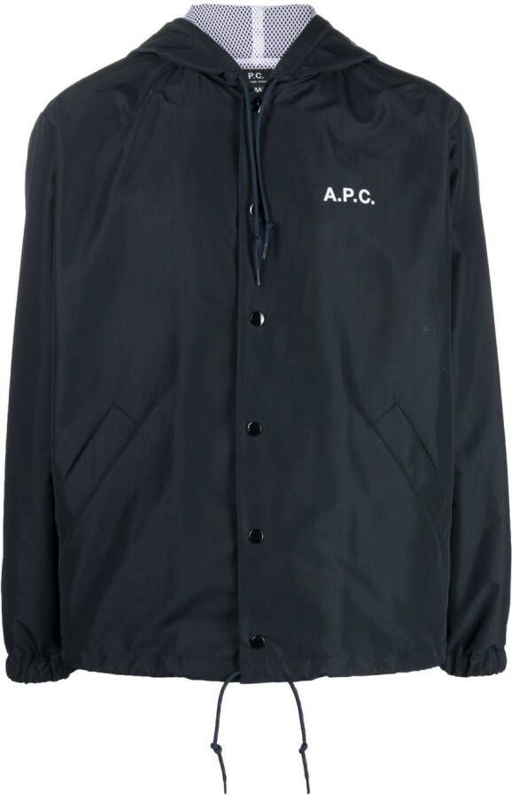 A.P.C. Windjack Blauw