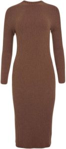 Apparis ribbed-knit midi-dress Bruin