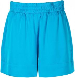 Apparis Shorts met elastische taille Blauw