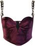 AREA Bustier top Paars - Thumbnail 1