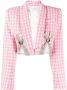 AREA Cropped blazer Wit - Thumbnail 1