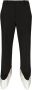 AREA High-waist broek Zwart - Thumbnail 1