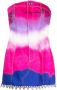 AREA Denim mini-jurk Roze - Thumbnail 1