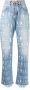 Aries Gerafelde jeans Blauw - Thumbnail 1