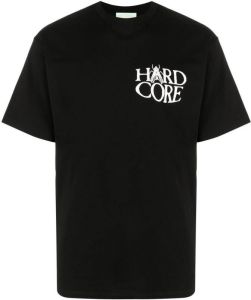 Aries T-shirt met grafische print Zwart
