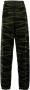 Aries High waist broek Groen - Thumbnail 1