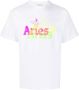 Aries T-shirt met logoprint Wit - Thumbnail 1