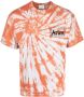 Aries T-shirt met tie-dye print Oranje - Thumbnail 1