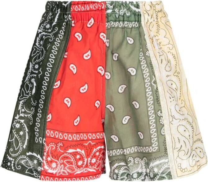 Arizona Love Shorts met bandana print Veelkleurig