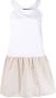 Armani Exchange Mini-jurk met colourblocking Wit - Thumbnail 1