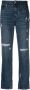 Armani Exchange Cropped jeans Blauw - Thumbnail 1