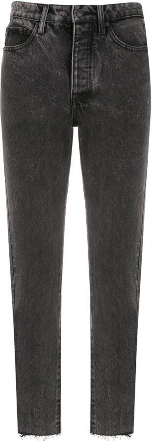 Armani Exchange Cropped jeans Zwart