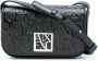 Armani Exchange Crossbodytas met logo-reliëf Zwart - Thumbnail 1