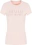 Armani Exchange T-shirt verfraaid met kristallen Roze - Thumbnail 1