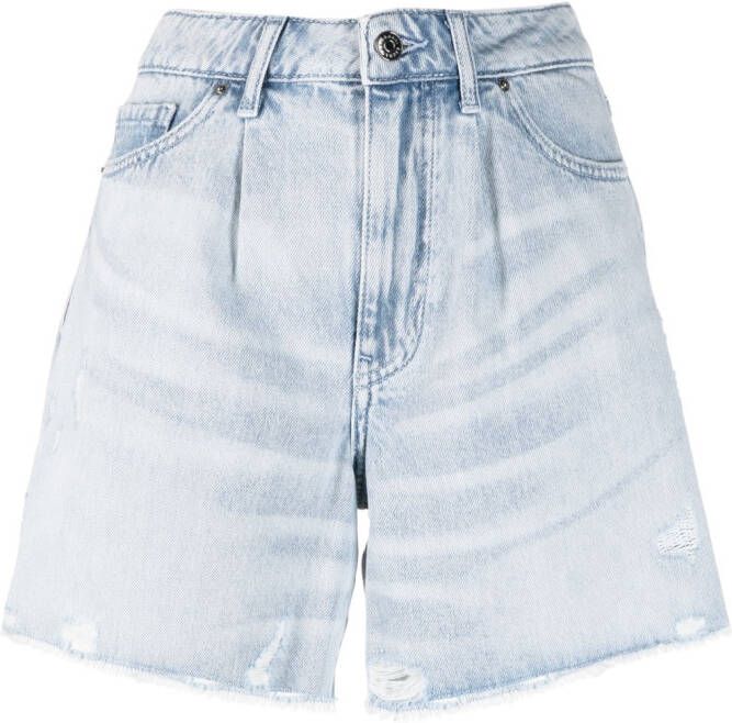 Armani Exchange Denim shorts Blauw