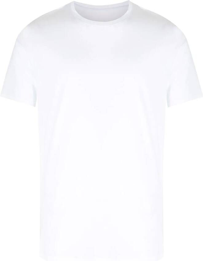 Armani Exchange Effen T-shirt Wit