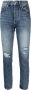 Armani Exchange Gerafelde jeans Blauw - Thumbnail 1
