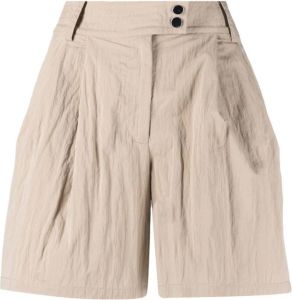 Armani Exchange High waist shorts Beige