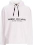 Armani Exchange Hoodie met logoprint Wit - Thumbnail 1